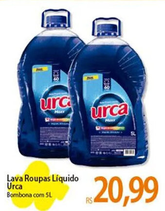 Atacadão Lava Roupas Líquido Urca Bombona com 5L oferta