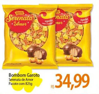 Atacadão Bombom Garoto Serenata de Amor Pacote com 825g oferta