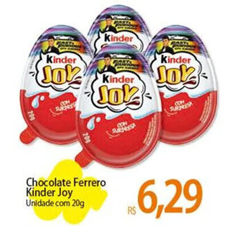 Atacadão Chocolate Ferrero Kinder Joy Unidade com 20g oferta