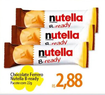 Atacadão Chocolate Ferrero Nutella B-ready Pacote com 22g oferta