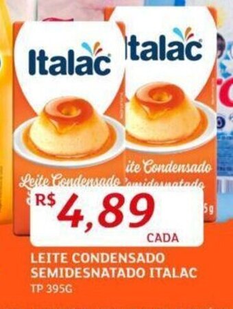 Assaí Atacadista LEITE CONDENSADO SEMIDESNATADO ITALAC TP 395G oferta