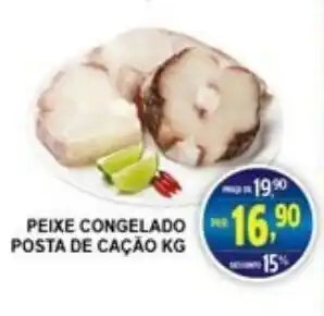 Peixe Congelado Posta de Cacao 1kg