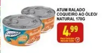 Federzoni Supermercados Atum Ralado Coqueiro ao Oleo/Natural 170g oferta