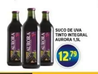 Federzoni Supermercados Suco de Uva Tinto Integral Aurora 1.5L oferta