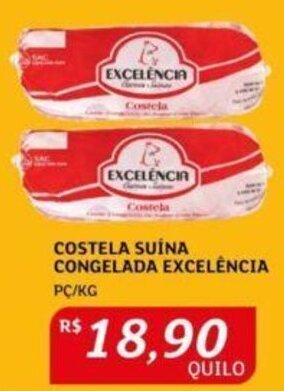 Assaí Atacadista COSTELA SUÍNA CONGELADA EXCELÊNCIA PC/KG oferta