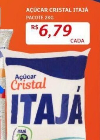 Assaí Atacadista AÇÚCAR CRISTAL ITAJÁ PACOTE 2KG oferta