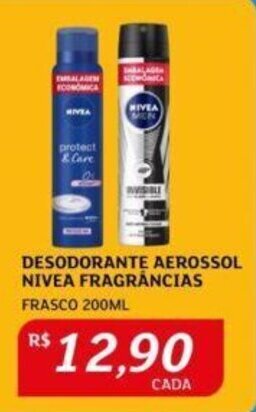 Assaí Atacadista DESODORANTE AEROSSOL NIVEA FRAGRÂNCIAS FRASCO 200ML oferta