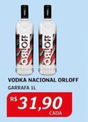 Assaí Atacadista VODKA NACIONAL ORLOFF GARRAFA IL oferta