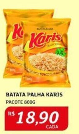 Assaí Atacadista BATATA PALHA KARIS PACOTE 800G oferta