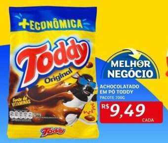 ACHOCOLATADO EM PÓ TODDY PACOTE 700G