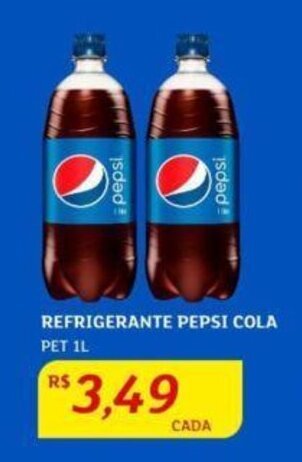 Assaí Atacadista REFRIGERANTE PEPSI COLA PET 1L oferta