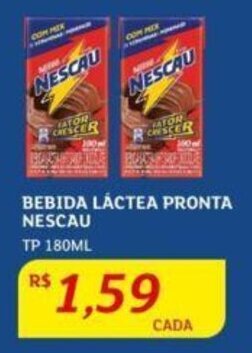Assaí Atacadista BEBIDA LÁCTEA PRONTA NESCAU TP 180ML oferta
