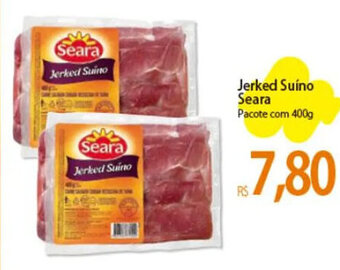 Atacadão Jerked Suíno Seara Pacote com 400g oferta