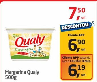 Tenda Atacado Margarina qualy 500g oferta