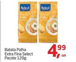Tenda Atacado Batata palha extra fina select pacote 120g oferta