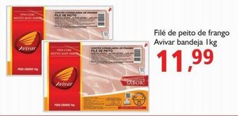 Supermercados ABC Filé de peito de frango avivar bandeja 1kg oferta