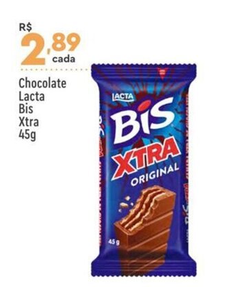 Supper Rissul Chocolate Lacta Bis Xtra 45g oferta