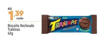 Biscoito Recheado Trakinas 42g
