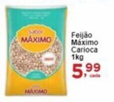 Rossi Supermercado Feijão Máximo Carioca 1kg oferta