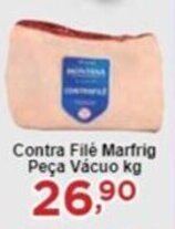 Rossi Supermercado Contra Filé Marfrig Peça Vácuo kg oferta