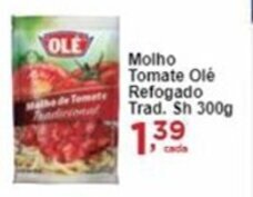 Rossi Supermercado Molho Tomate Olé Refogado Trad. Sh 300g oferta