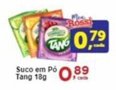 Rossi Supermercado Suco em Pó Tang 18g oferta