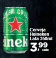 Rossi Supermercado Cerveja Heineken Lata 350ml oferta