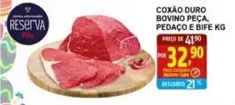 Coxao Duro Bovino peca Pedaco e Bife 1kg