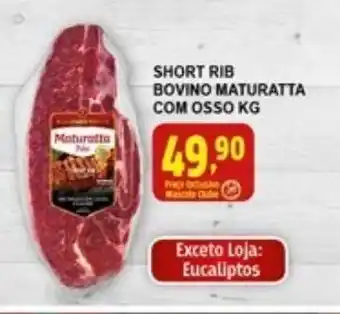 Short Rib Bovino Maturatta com Osso 1kg