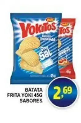 Federzoni Supermercados Batata Frita Yoki 45g oferta