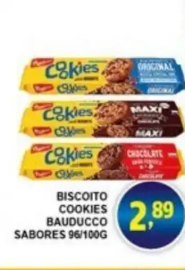 Federzoni Supermercados Biscoito Cookies Bauducco 96/100g oferta