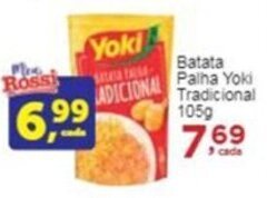 Rossi Supermercado Batata Palha Yoki Tradicional 105g oferta