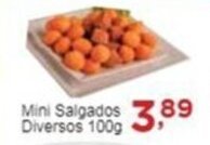 Rossi Supermercado Mini Salgados Diversos 100g oferta