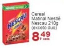 Rossi Supermercado Cereal Matinal Nestlé Nescau 210g (exceto duo) oferta