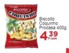 Rossi Supermercado Biscoito Coquinho Prodasa 400g oferta