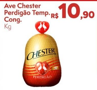 Master Supermercados Ave Chester Perdigao Temp. cong. 1kg oferta