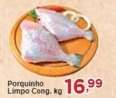 Rossi Supermercado Porquinho Limpo Cong. kg oferta