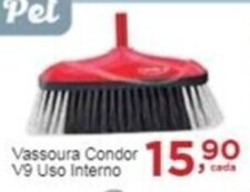 Vassoura Condor V9 Uso interno