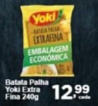 Rossi Supermercado Batata Palha Yoki Extra Fina 240g oferta