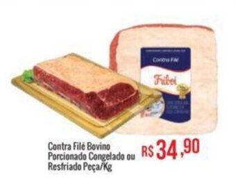 Mart Minas Contra Filé Bovino Porcionado Congelado ou Resfriado Peça/Kg oferta