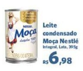 Sam's Club Leite condensado Moça Nestlé Integral, Lata, 395g oferta