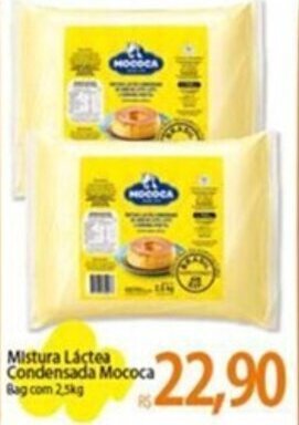 Atacadão Mistura Láctea Condensada Mococa Bag com 2,5kg oferta