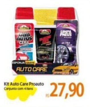 Atacadão Kit Auto Care Proauto oferta