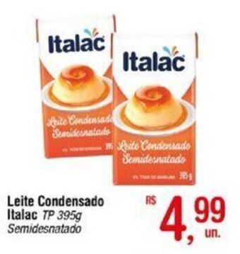 Fort Atacadista Leite Condensado Italac TP 395g Semidesnatado oferta