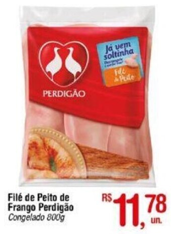 Fort Atacadista Filé de Peito de Frango Perdigão Congelado 800g oferta
