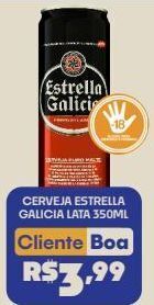 Boa Supermercados Cerveja estrella galicia lata 350ml oferta