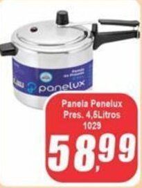 Panelão Panela Penelux Pres. 4,5 Litros 1029 oferta