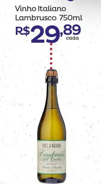 Super Lagoa Vinho Italiano Lambrusco 750ml oferta