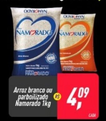 Frangolândia Arroz Branco ou Parbollizado Namorado1kg oferta