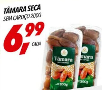 Frangolândia TÂMARA SECA SEM CAROÇO 200G oferta